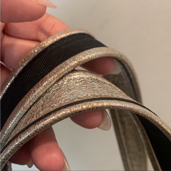 Coach Monogram metallic handles shoulder bag - Picture 6 of 6